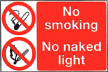 No Smoking - No Naked Light